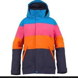 Snowboard Jacket Burton Eclipse Night Rider Colorblock